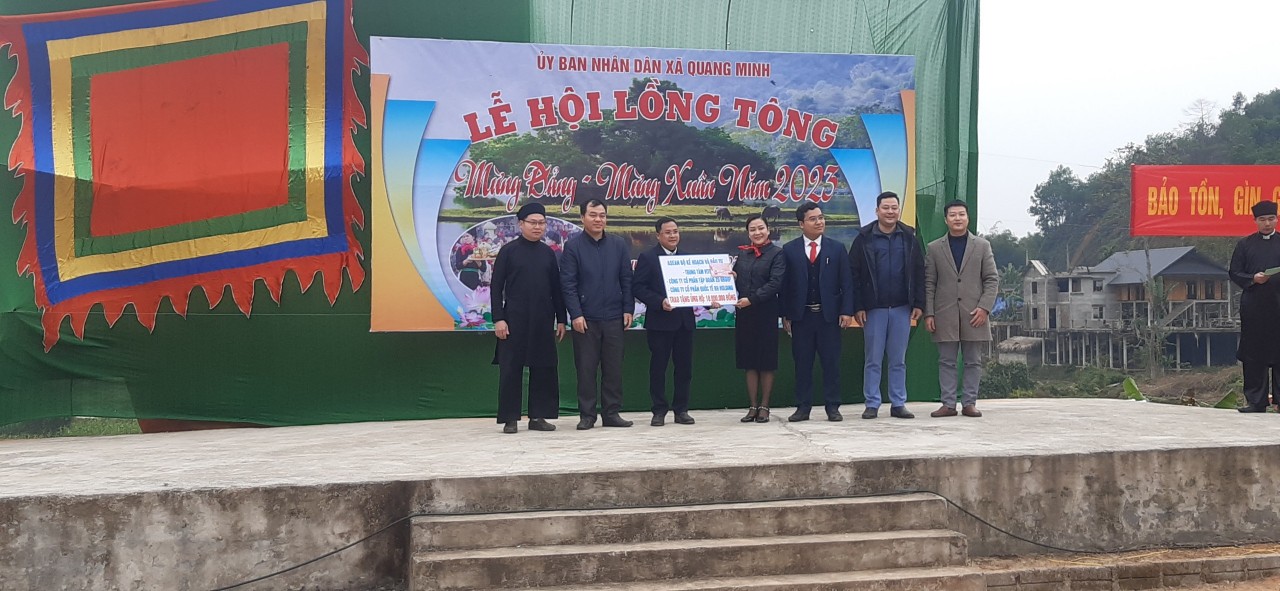 VITIT CENTER PARTICIPATED IN LONG TONG FESTIVAL – ORGANIZED IN 2023 BY THE PEOPLE’S COMMITTEE OF QUANG MINH COMMUNE, BAC QUANG DISTRICT, HA GIANG PROVINCE