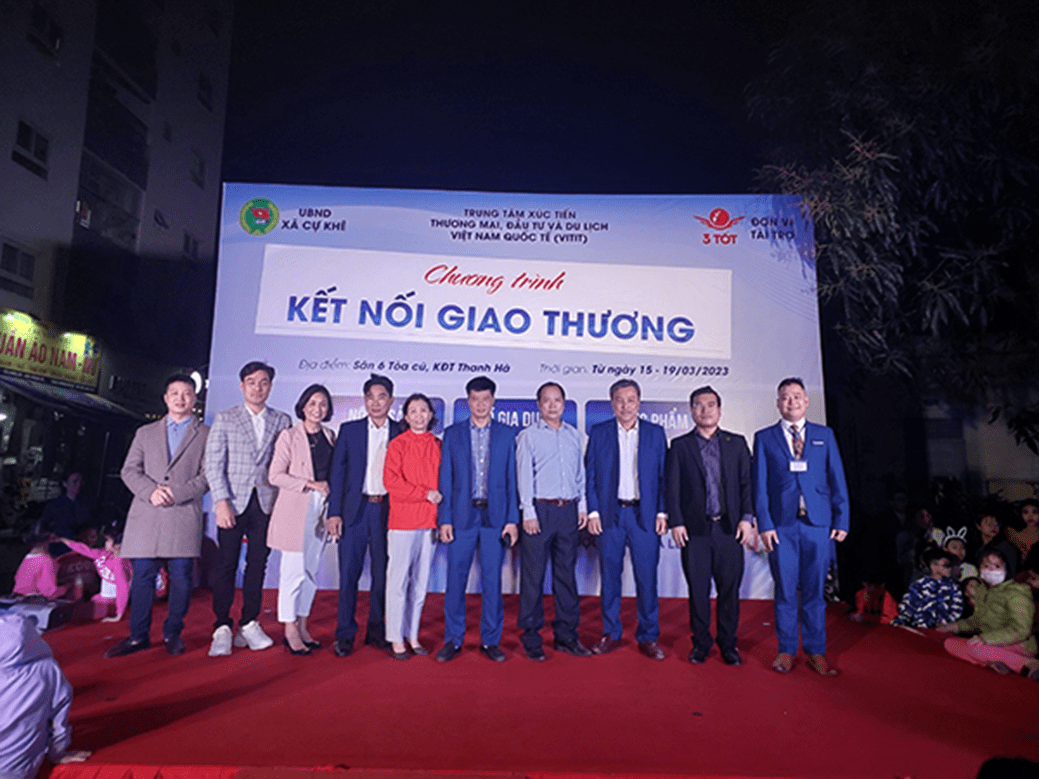 The first trade connection event in Thanh Ha urban area was successful
